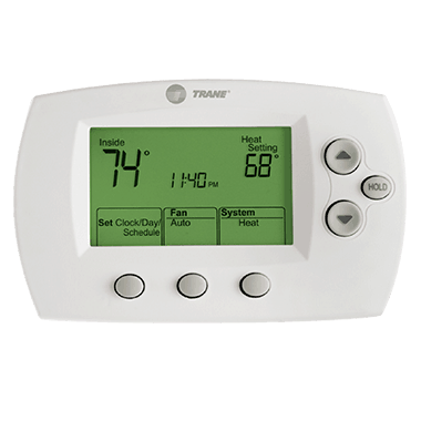 Trane XL602 thermostat.